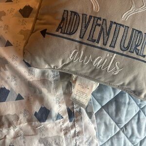 Baby boy crib comforter set